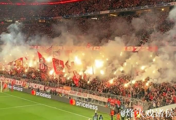 图片报:拜仁极端球迷团体故意燃放烟火以避开欧 图片报:拜仁极端球迷团体故意燃放烟火以避开欧